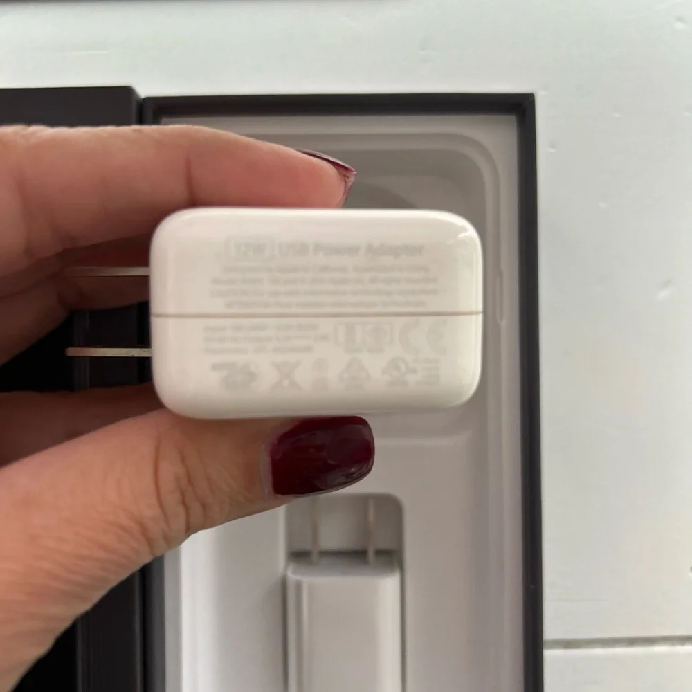 iPhone Box with 2 USB Power Adapters